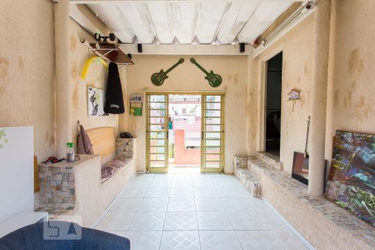 Varanda da Sala 2 de casa para alugar com 3 quartos, 320m² em Vila Cleonice, São Paulo