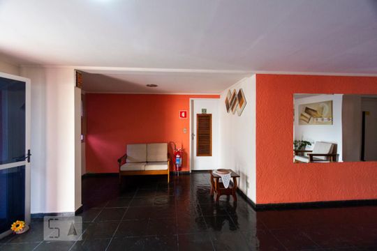 Hall social de apartamento à venda com 2 quartos, 70m² em Vila Parque Jabaquara, São Paulo
