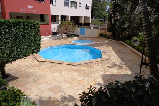 Área comum - Piscina de apartamento para alugar com 2 quartos, 55m² em Vila Firmiano Pinto, São Paulo