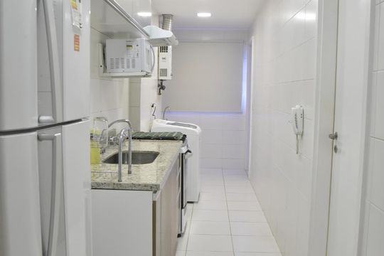 Cozinha de apartamento para alugar com 5 quartos, 321m² em Barra da Tijuca, Rio de Janeiro