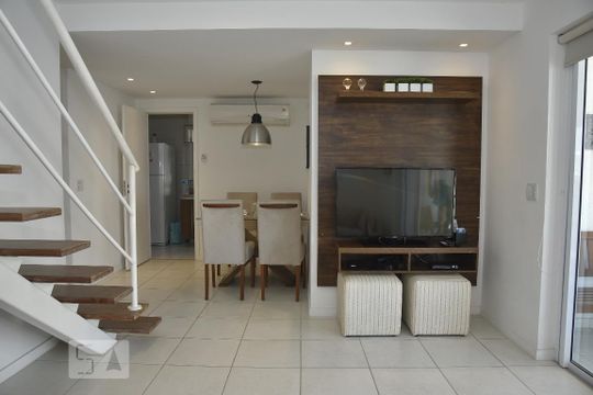 Sala de apartamento para alugar com 5 quartos, 321m² em Barra da Tijuca, Rio de Janeiro