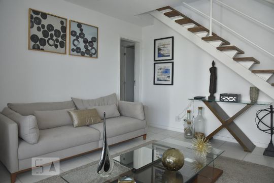 Sala de apartamento para alugar com 5 quartos, 321m² em Barra da Tijuca, Rio de Janeiro