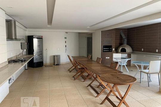 Área comum - Churrasqueira de apartamento para alugar com 3 quartos, 115m² em Setor Bueno, Goiânia
