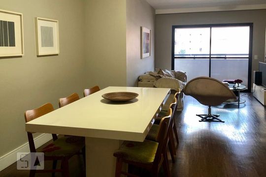 Sala de apartamento à venda com 4 quartos, 126m² em Perdizes, São Paulo