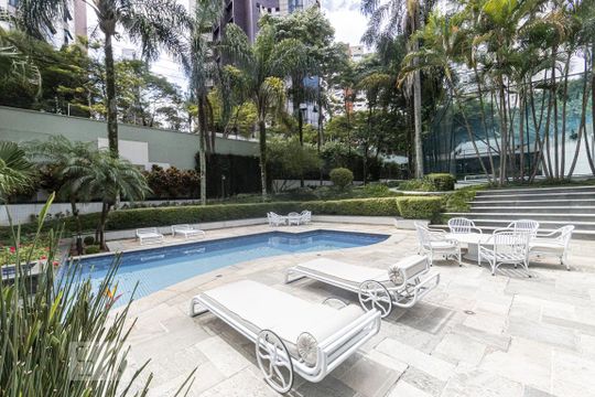 Área comum - Piscina de apartamento à venda com 4 quartos, 378m² em Jardim Anália Franco, São Paulo