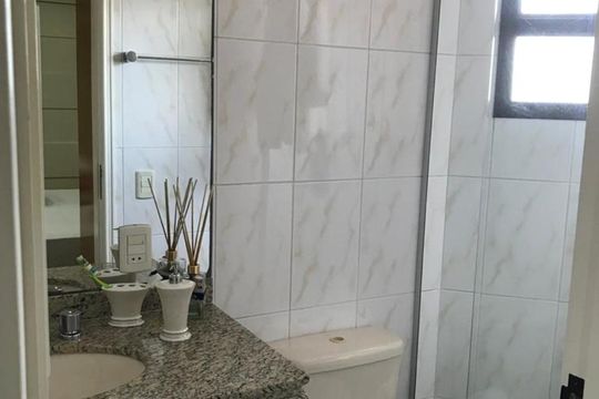 Banheiro 2 de apartamento à venda com 3 quartos, 75m² em Vila Gomes Cardim, São Paulo