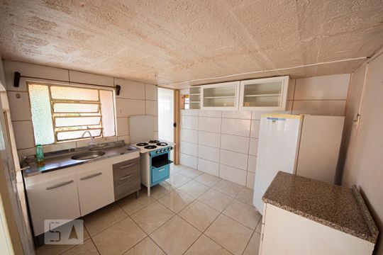 Cozinha de casa à venda com 1 quarto, 30m² em Vila Nova, Novo Hamburgo