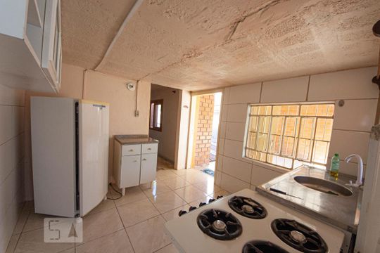 Cozinha de casa à venda com 1 quarto, 30m² em Vila Nova, Novo Hamburgo