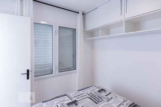 Quarto de apartamento à venda com 1 quarto, 30m² em Campos Elíseos, São Paulo