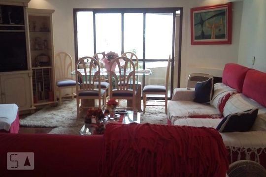 Sala de apartamento à venda com 3 quartos, 149m² em Cidade Monções, São Paulo