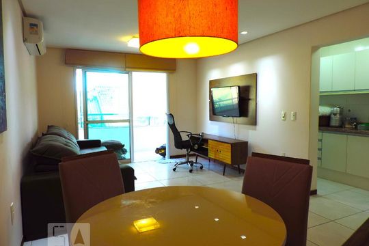 Sala de apartamento para alugar com 2 quartos, 170m² em Campeche, Florianópolis