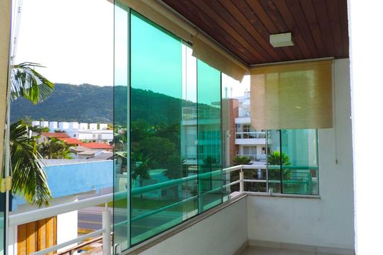 Sala- Sacada de apartamento para alugar com 2 quartos, 170m² em Campeche, Florianópolis