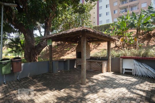 Área comum - Churrasqueira de apartamento à venda com 3 quartos, 70m² em Jardim Antonio Von Zuben, Campinas