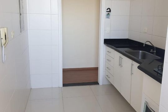 Cozinha de apartamento à venda com 3 quartos, 70m² em Jardim Antonio Von Zuben, Campinas