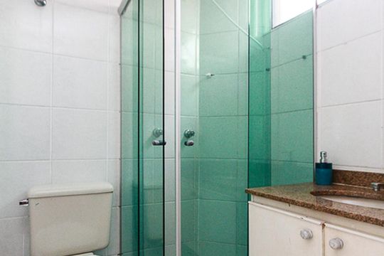 Banheiro Suite de apartamento à venda com 2 quartos, 67m² em Vila Bela, São Paulo