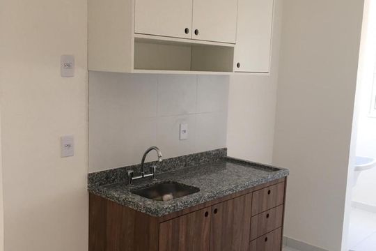 Cozinha de apartamento para alugar com 1 quarto, 41m² em Ipiranga, São Paulo