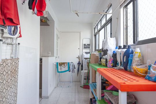 Área de Serviço de apartamento à venda com 3 quartos, 118m² em Bigorrilho, Curitiba