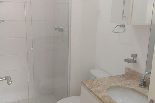 Banheiro Social de apartamento para alugar com 3 quartos, 72m² em Tatuapé, São Paulo
