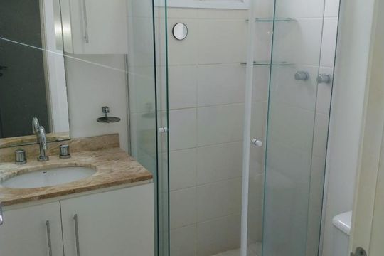 Banheiro da Suíte de apartamento para alugar com 3 quartos, 72m² em Tatuapé, São Paulo