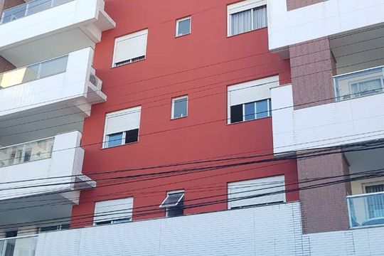 Fachada do Bloco de apartamento para alugar com 2 quartos, 79m² em Praia Comprida, São José
