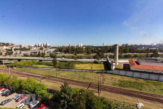 Fachada de apartamento para alugar com 1 quarto, 70m² em Vila Leopoldina, São Paulo