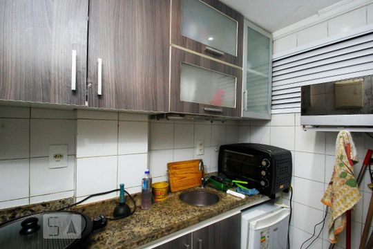 Cozinha de apartamento à venda com 1 quarto, 42m² em Centro, Rio de Janeiro