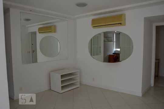 Sala de apartamento para alugar com 3 quartos, 110m² em Flamengo, Rio de Janeiro
