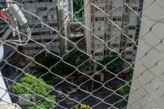 Vista da Sala de apartamento para alugar com 3 quartos, 110m² em Flamengo, Rio de Janeiro
