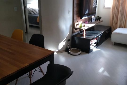 Sala de apartamento à venda com 2 quartos, 55m² em Jardim Santa Cruz (sacomã), São Paulo