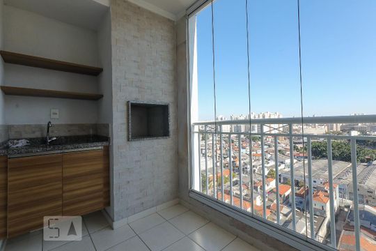 Varanda Gourmet de apartamento para alugar com 2 quartos, 80m² em Mooca, São Paulo