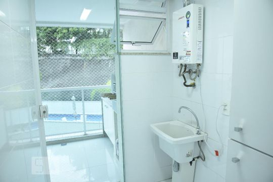 Área de Serviço de apartamento à venda com 2 quartos, 76m² em Freguesia (jacarepaguá), Rio de Janeiro