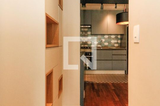 Corredor de apartamento à venda com 1 quarto, 59m² em Jardim Paulista, São Paulo