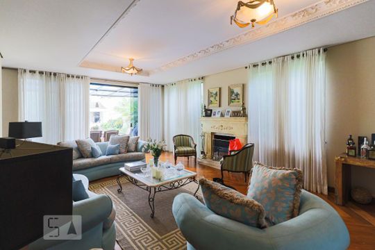 Sala de casa à venda com 4 quartos, 450m² em Brooklin Paulista, São Paulo