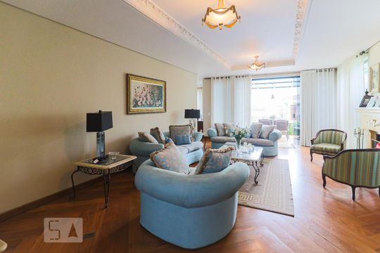 Sala de casa à venda com 4 quartos, 450m² em Brooklin Paulista, São Paulo