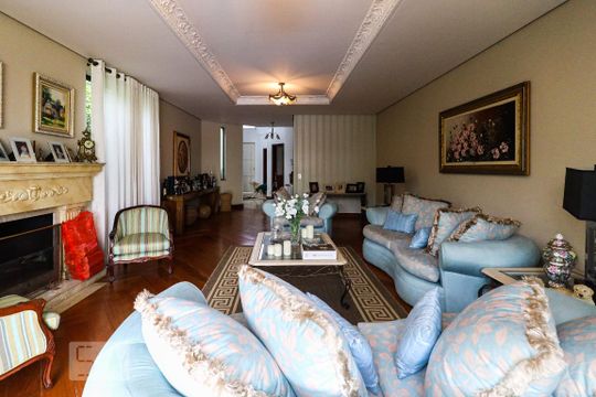 Sala de casa à venda com 4 quartos, 450m² em Brooklin Paulista, São Paulo