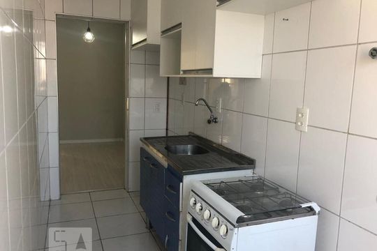 Cozinha de kitnet/studio para alugar com 1 quarto, 43m² em Chácara da Barra, Campinas