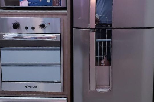 Cozinha de apartamento para alugar com 3 quartos, 67m² em Tristeza, Porto Alegre