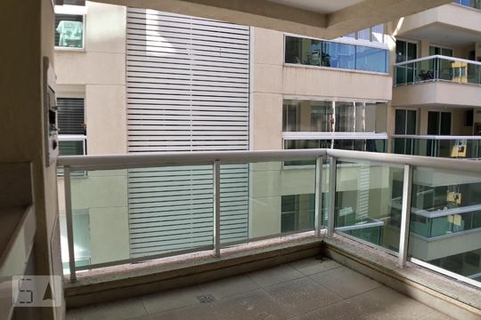 Varanda Gourmet de apartamento à venda com 1 quarto, 55m² em Icaraí, Niterói