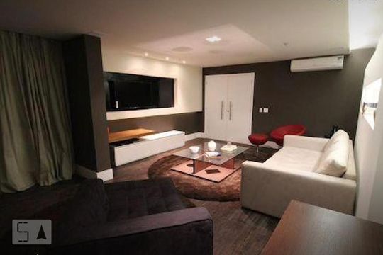 Recepção de apartamento à venda com 1 quarto, 55m² em Icaraí, Niterói