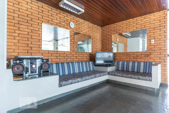 Área comum - Hall social de apartamento para alugar com 1 quarto, 50m² em Centro, Campinas