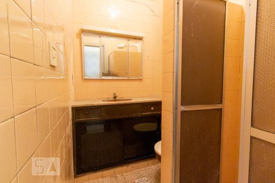 Banheiro de kitnet/studio à venda com 1 quarto, 45m² em Centro, Rio de Janeiro
