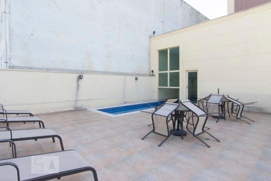 Piscina de apartamento para alugar com 1 quarto, 44m² em Santana, São Paulo