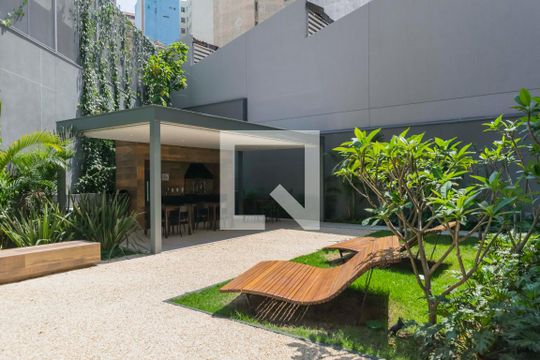 Área comum - Churrasqueira de kitnet/studio à venda com 1 quarto, 26m² em Liberdade, São Paulo