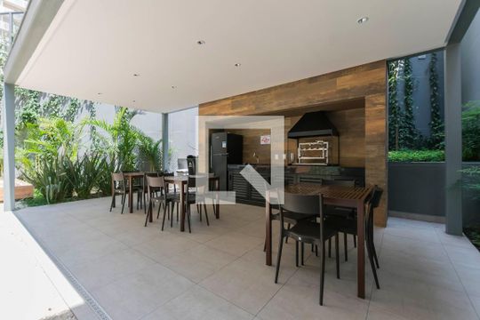 Área comum - Churrasqueira de kitnet/studio à venda com 1 quarto, 26m² em Liberdade, São Paulo