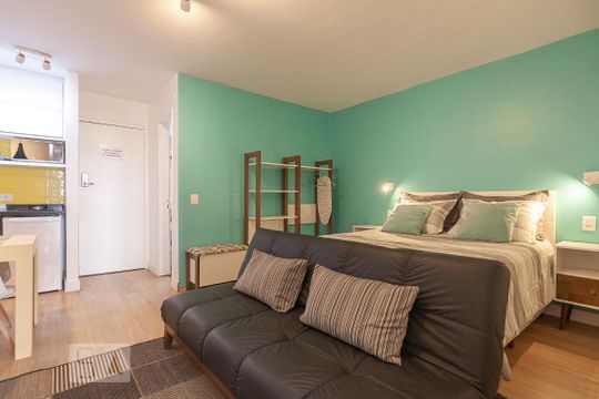 Estúdio de apartamento para alugar com 1 quarto, 30m² em Centro Cívico, Curitiba