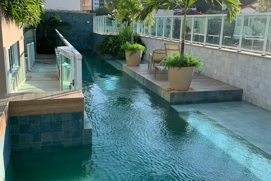 Área comum - Piscina de apartamento para alugar com 2 quartos, 80m² em Tijuca, Rio de Janeiro