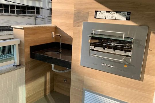 Varanda gourmet de apartamento para alugar com 2 quartos, 80m² em Tijuca, Rio de Janeiro