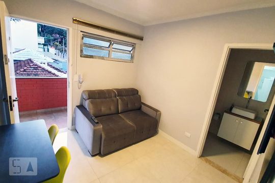 Sala de apartamento para alugar com 2 quartos, 42m² em Bela Vista, São Paulo