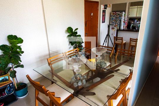 Sala de apartamento para alugar com 2 quartos, 67m² em Norte (águas Claras), Brasília