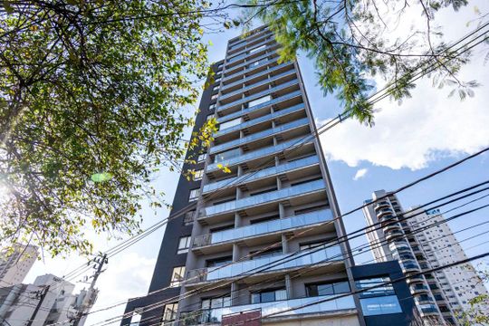 Fachada de kitnet/studio à venda com 1 quarto, 27m² em Vila Olímpia, São Paulo